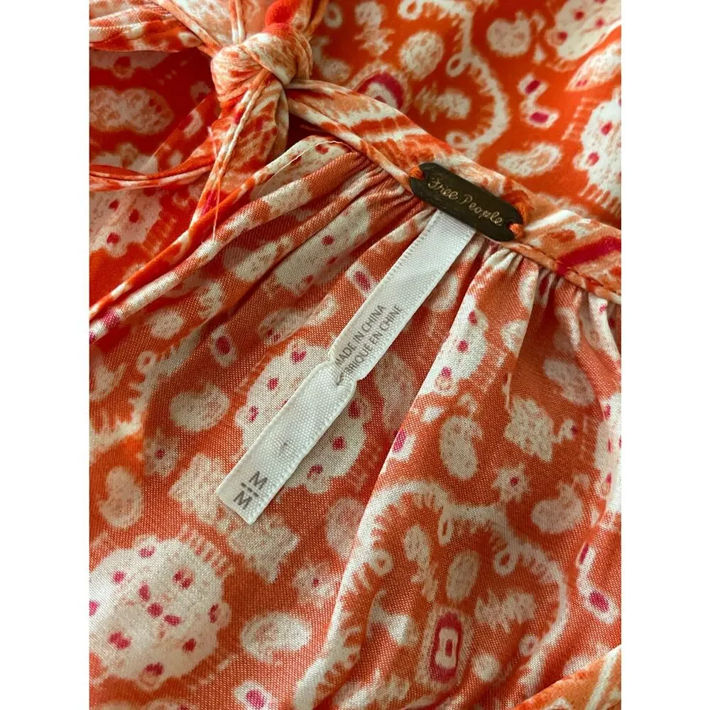 Free People Midsummer Day Mini Dress Size Medium